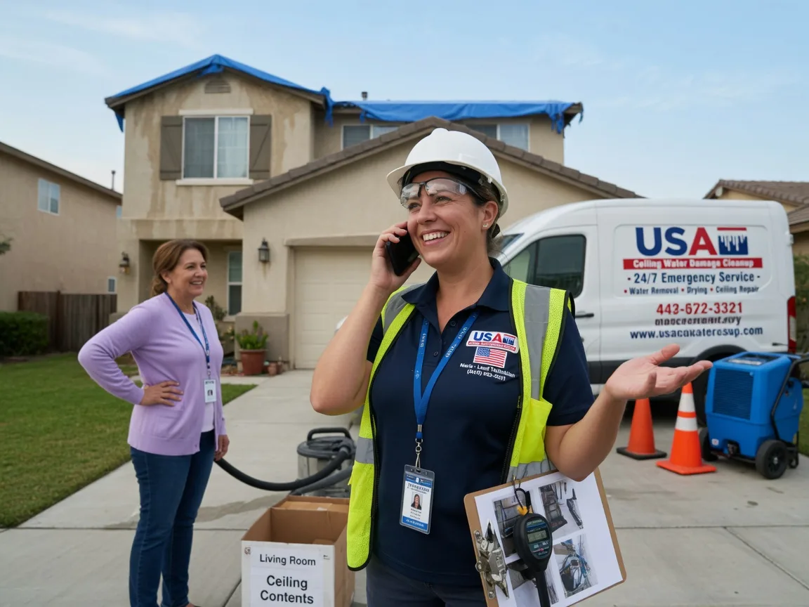 Ceiling Water Damage Restoration Unionville, VA FAQs